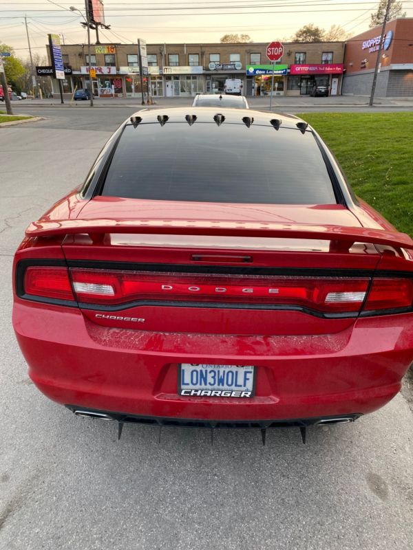 2014 dodge charger rt rear diffuser