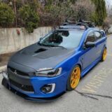 2016-2017 Mitsubishi lancer Front Splitter