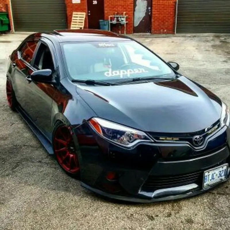 2014-2016 Toyota Corolla 2PC Side Splitters 2014-2016 Toyota Corolla 2PC Side Splitters