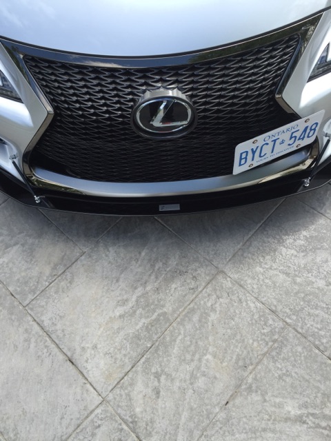 2015-2019 Lexus RCF Front Splitter