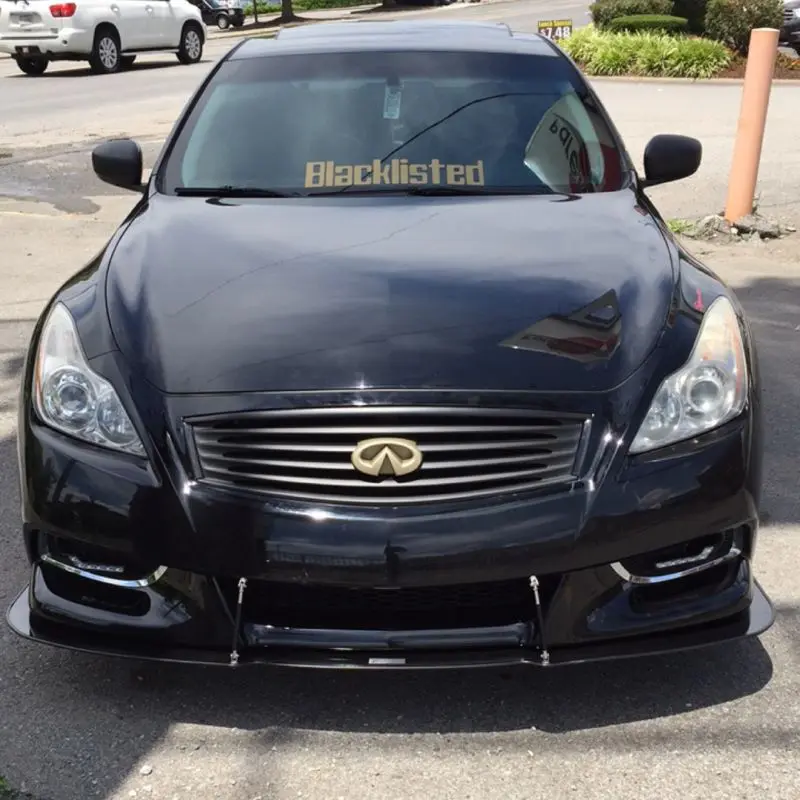 2008-2013 Infiniti G37 Coupe IPL 2PC Front Splitter 2008-2013 Infiniti G37 Coupe IPL 2PC Front Splitter