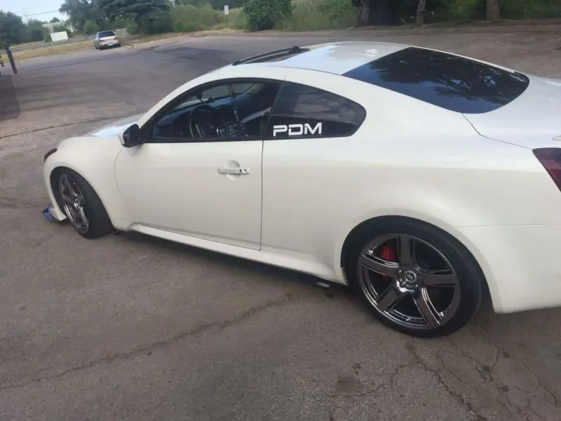 2008-2013 Infiniti G37 Coupe 2PC Side Splitters