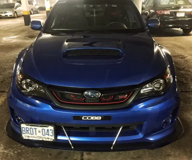 2011-2014 Subaru WRX/STI Sedan 2PC Front Splitter 2011-2014 Subaru WRX/STI Sedan 2PC Front Splitter