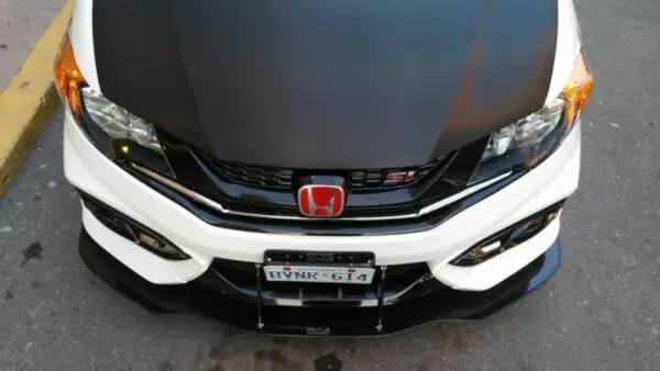 2014-2015 Honda Civic Coupe 2PC Front Splitter