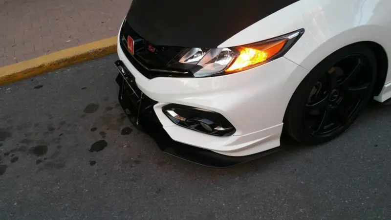 2014-2015 Honda Civic Coupe 2PC Front Splitter