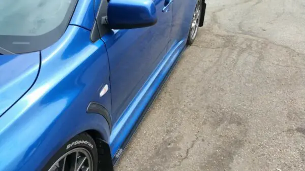 2007-2015 Mitsubishi EVO X 2PC Side Splitters