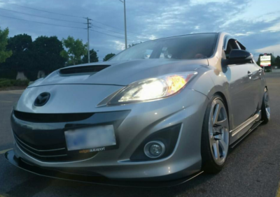 2010-2013 Mazda 3/Mazda Speed 3 Side Splitters