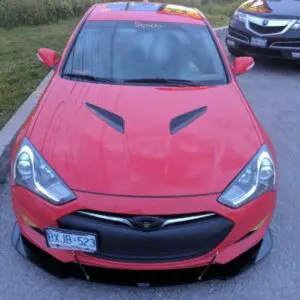 2013-2016 Hyundai Genesis Coupe BK2 Front Splitter