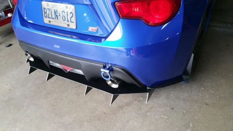 2012-2018 Scion FRS Rear Corner Spats 2012-2018 Scion FRS Rear Corner Spats