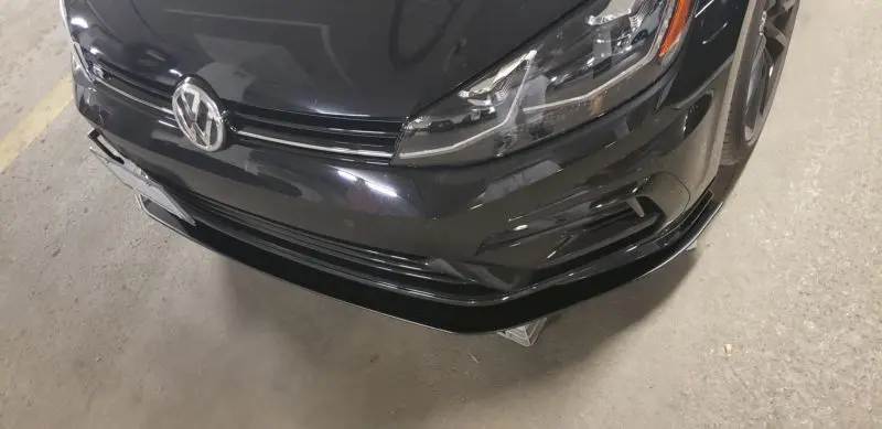 2018-2021 Volkswagen Golf R MK7.5 2PC Front Splitter
