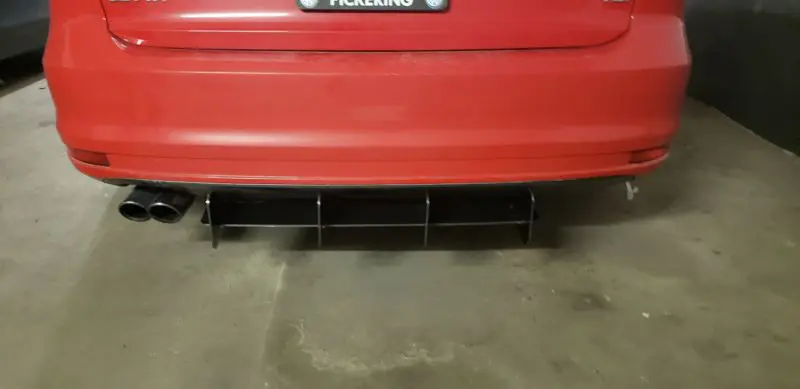 2015-2018 Volkswagen Jetta MK6.5 Rear Diffuser