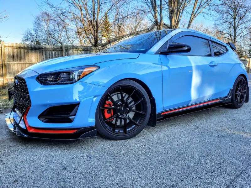 2019-2023 Hyundai Veloster N Front Splitter