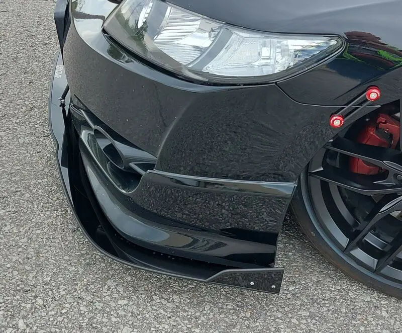 2009-2011 Honda Civic SI Coupe 2PC Front Splitter 2009-2011 Honda Civic SI Coupe 2PC Front Splitter