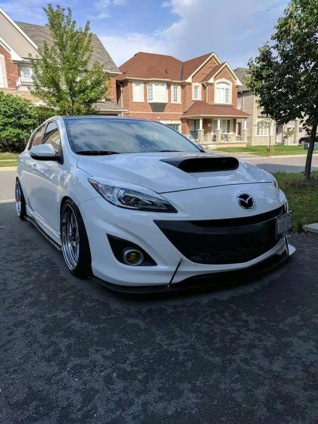 2010-2013 Mazda 3/Mazda Speed 3 2PC Side Splitters