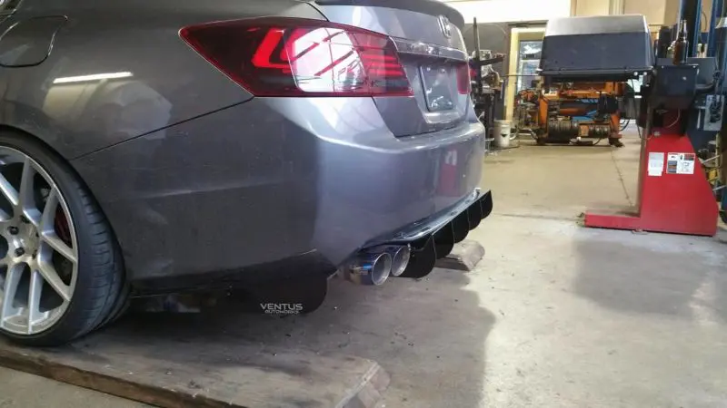 2013-2015 Honda Accord Sedan Rear Diffuser 2013-2015 Honda Accord Sedan Rear Diffuser