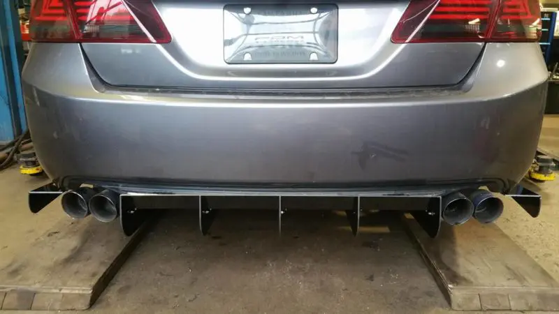 2013-2015 Honda Accord Sedan Rear Diffuser 2013-2015 Honda Accord Sedan Rear Diffuser