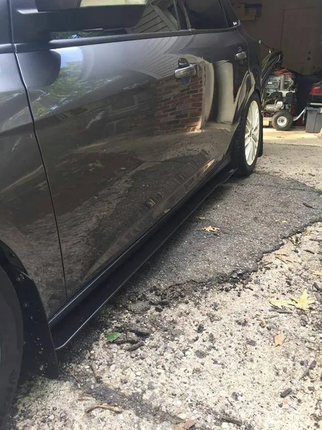 2012-2014 Ford Focus Sedan/Hatchback 2PC Side Splitters