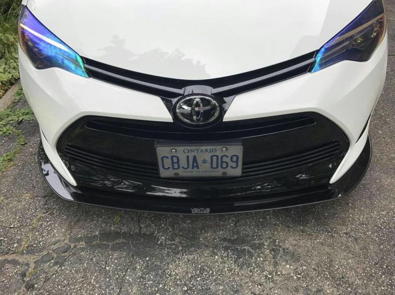 2017-2018 Toyota Corolla L/LE Front Splitter