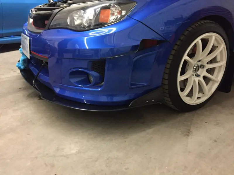 2011-2014 Subaru WRX/STI Sedan 2PC Front Splitter 2011-2014 Subaru WRX/STI Sedan 2PC Front Splitter