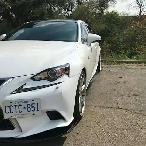 2014-2016 Lexus IS 250/300/350 Side Splitters