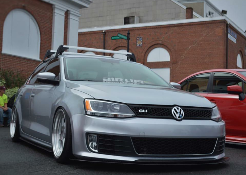 2011-2015 Volkswagen GLI MK6 2PC Front Splitter 2011-2015 Volkswagen GLI MK6 2PC Front Splitter