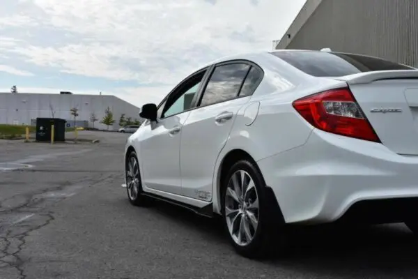 2012-2015 Honda Civic Sedan Side Splitters