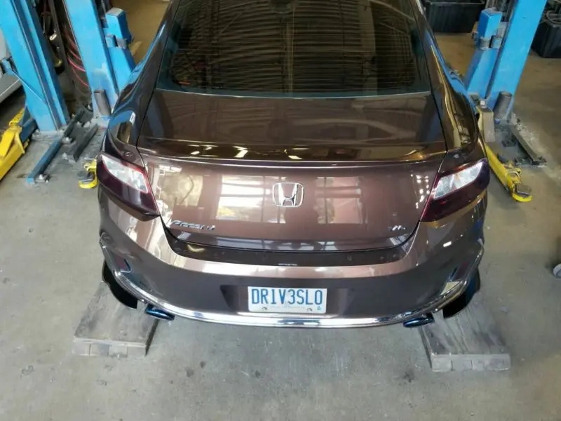 2013-2015 Honda Accord Coupe HFP Rear Corner Spats 2013-2015 Honda Accord Coupe HFP Rear Corner Spats