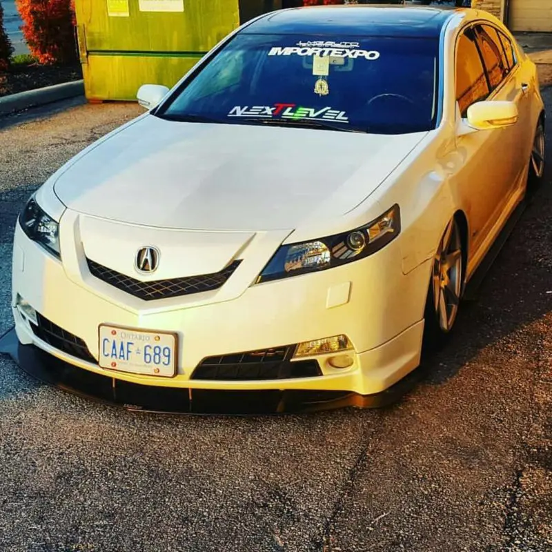 2009-2014 Acura TL A Spec 2PC Front Splitter