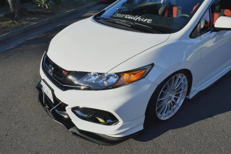 2014-2015 Honda Civic Coupe 2PC Front Splitter