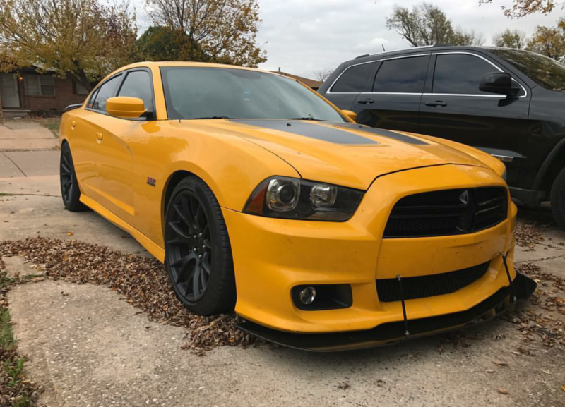 2011-2014 Dodge Charger SRT/SRT8 2PC Front Splitter 2011-2014 Dodge Charger SRT/SRT8 2PC Front Splitter