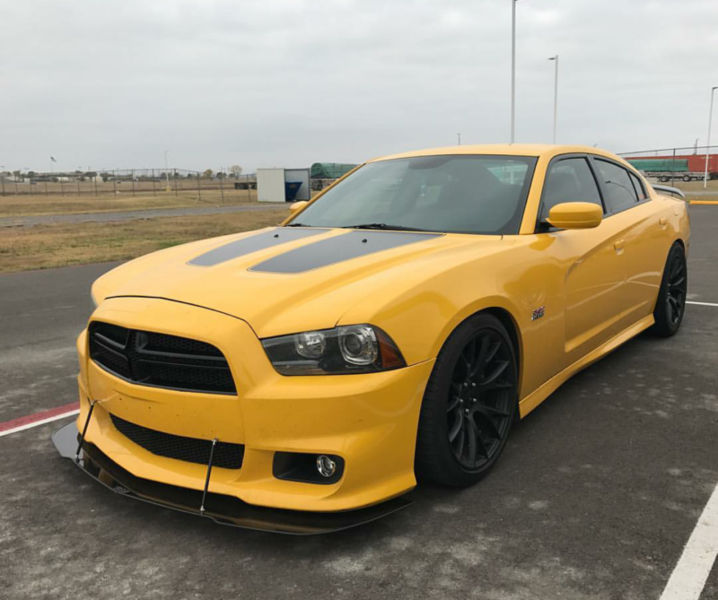 2011-2014 Dodge Charger SRT/SRT8 2PC Front Splitter 2011-2014 Dodge Charger SRT/SRT8 2PC Front Splitter