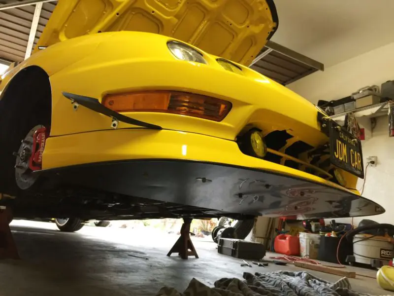 1994-2001 Acura Integra Type R Lip 2PC Front Splitter 1994-2001 Acura Integra Type R Lip 2PC Front Splitter