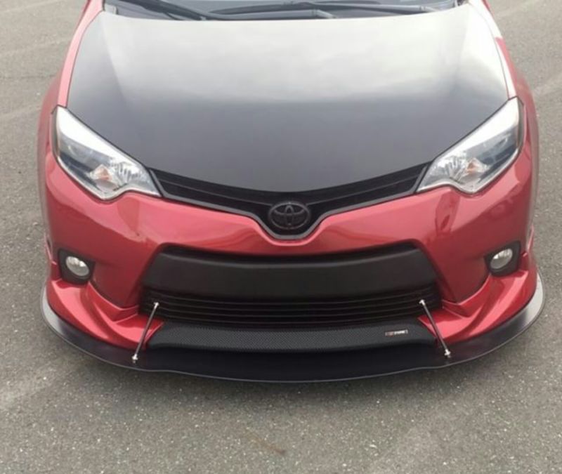 2014-2016 Toyota Corolla Aftermarket Lip Front Splitter