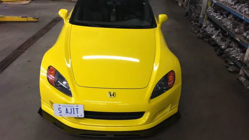 2000-2003 Honda S2000 OEM Lip 2PC Front Splitter 2000-2003 Honda S2000 OEM Lip 2PC Front Splitter