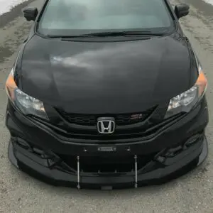 2014-2015 Honda Civic Coupe Ikon Motorsports Lip Front Splitter