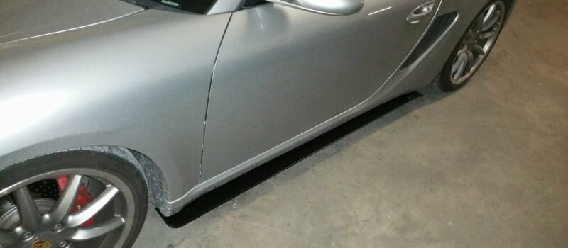 2006-2012 Porsche Cayman 2PC Side Splitters