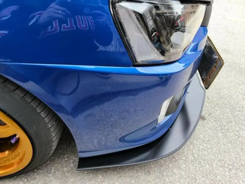 2016-2017 Mitsubishi Lancer 2PC Front Splitter 2016-2017 Mitsubishi Lancer 2PC Front Splitter