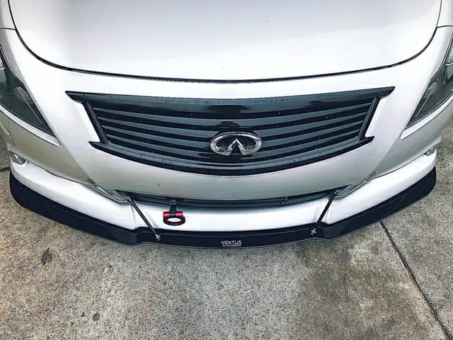 2010-2013 Infiniti G37 Sport Sedan Sport Lip 2PC Front Splitter 2010-2013 Infiniti G37 Sport Sedan Sport Lip 2PC Front Splitter