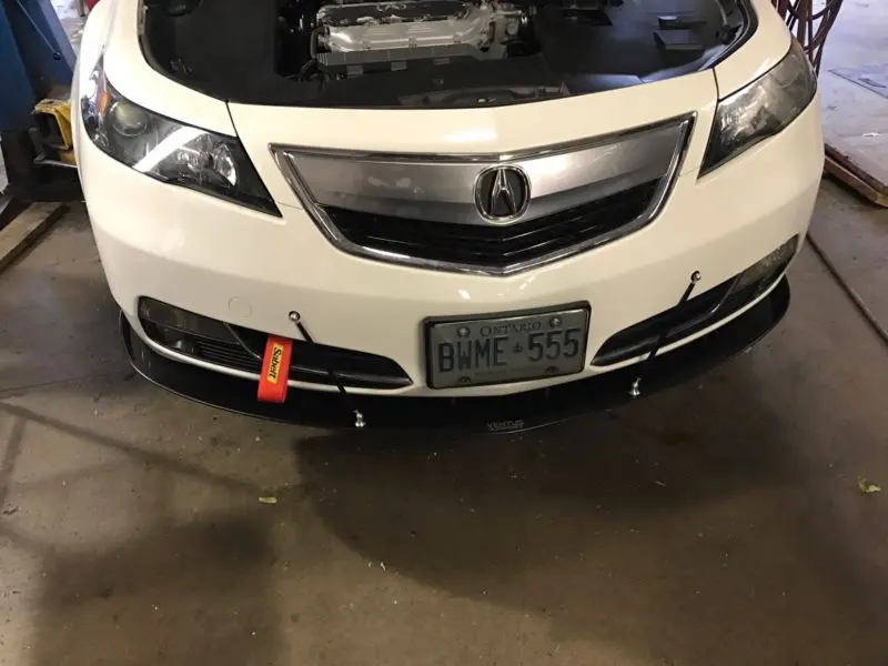 2009-2014 Acura TL 2PC Front Splitter