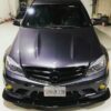 2008-2011 Mercedes Benz C63 AMG 2PC Front Splitter