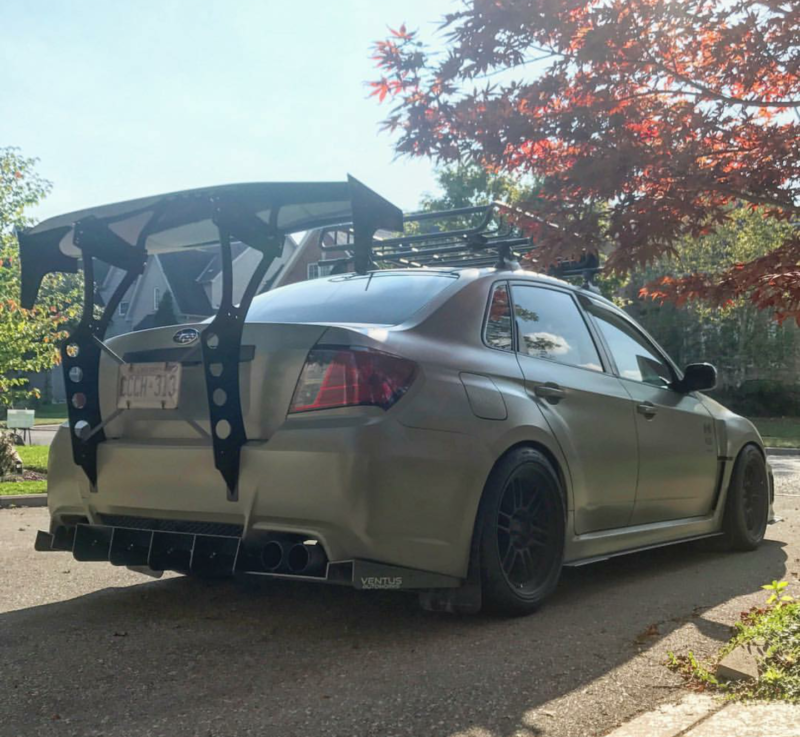 2011-2014 Subaru WRX STI Sedan Rear Diffuser