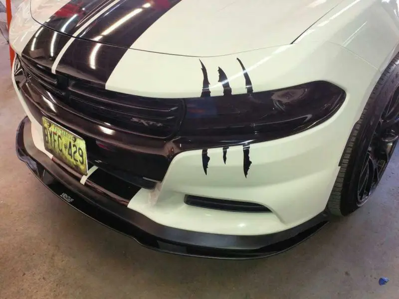 2015-2023 Dodge Charger SE/SXT/RT 2PC Front Splitter