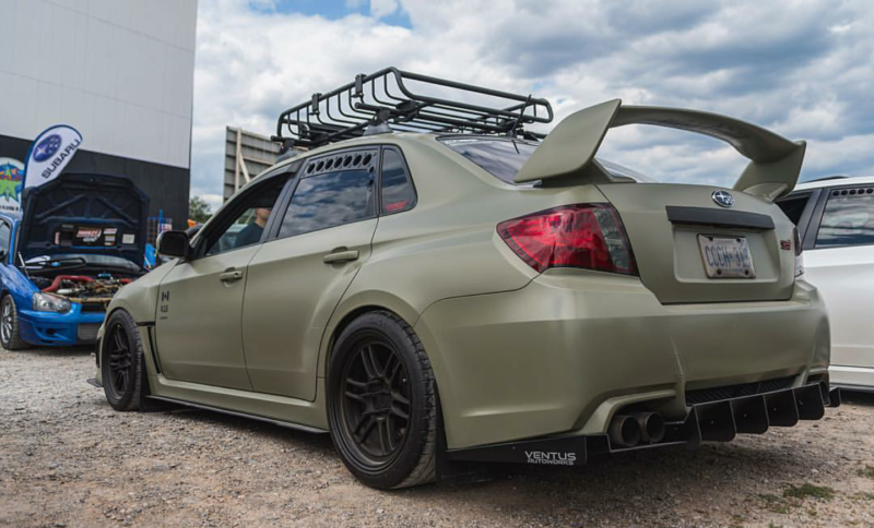 2011-2014 Subaru WRX STI Sedan Rear Diffuser