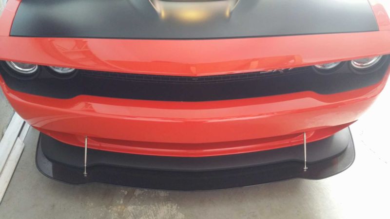 2015-2023 Dodge Challenger Hellcat Front Splitter