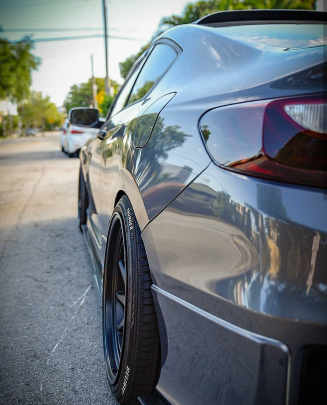 2013-2015 Honda Accord Coupe HFP Rear Corner Spats 2013-2015 Honda Accord Coupe HFP Rear Corner Spats