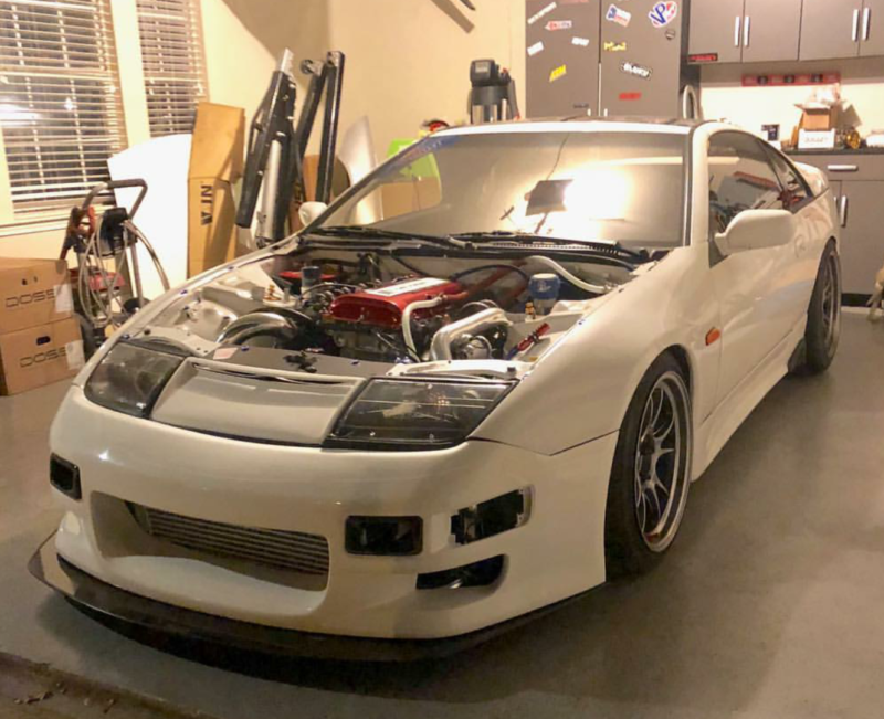 1990-1996 Nissan 300ZX Duraflex Type G 2PC Front Splitter