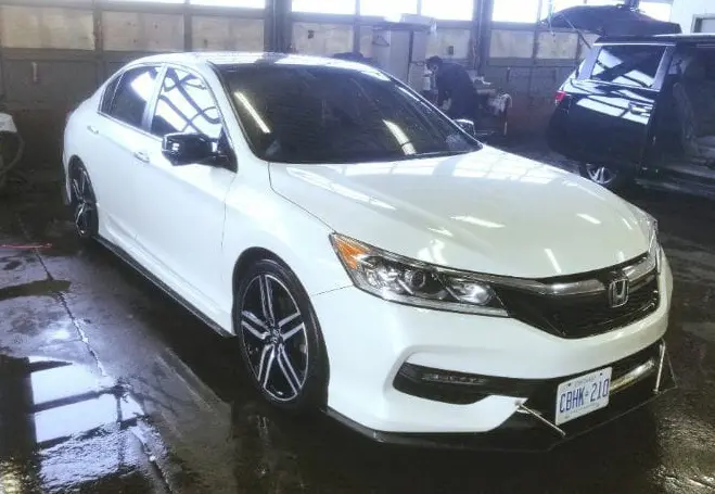 2016-2017 Honda Accord Sedan 2PC Front Splitter 2016-2017 Honda Accord Sedan 2PC Front Splitter