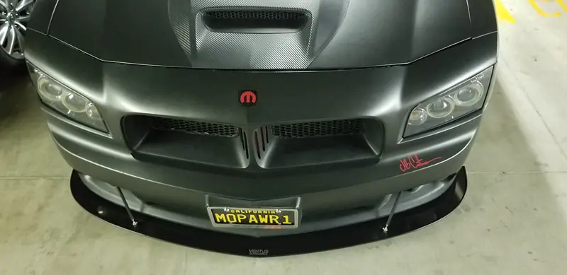 2006-2010 Dodge Charger SE/SXT/RT/SRT8 2PC Front Splitter 2006-2010 Dodge Charger SE/SXT/RT/SRT8 2PC Front Splitter