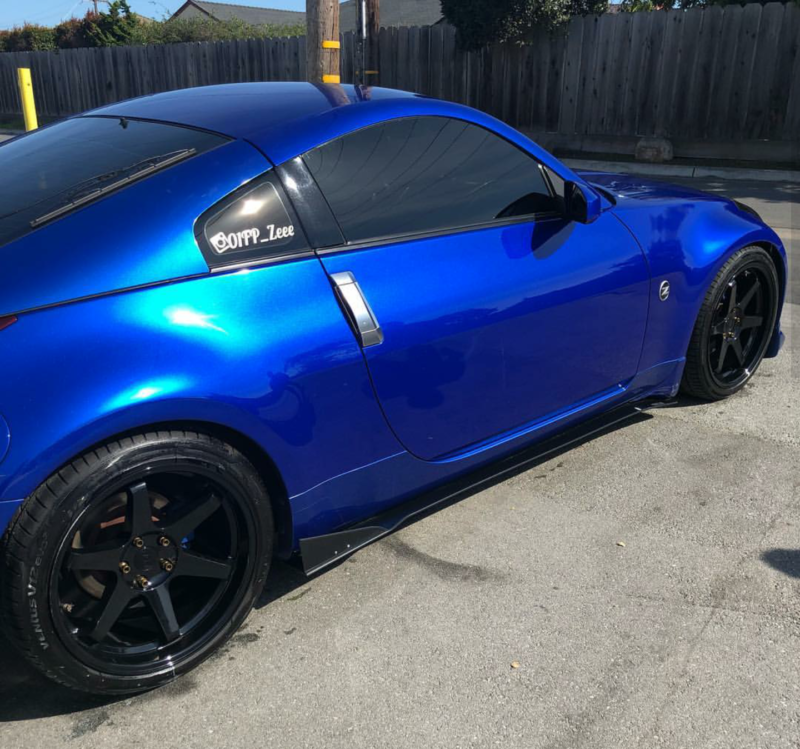 2003-2009 Nissan 350z 2PC Side Splitters