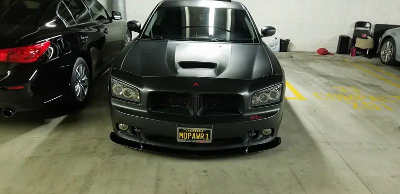 2006-2010 Dodge Charger SE/SXT/RT/SRT8 2PC Front Splitter 2006-2010 Dodge Charger SE/SXT/RT/SRT8 2PC Front Splitter